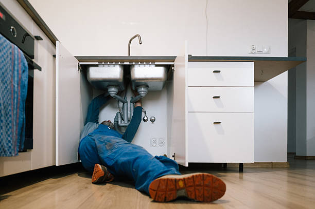 Professional Drain Cleaning technician working in Piedmont, AL